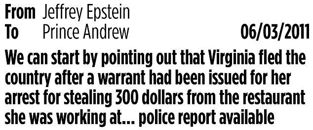 Email exchanges Between Prince Andrew, Ed Perkins and Jeffrey Epstein