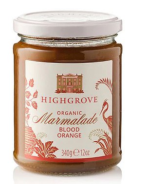 Highgrove Organic Blood Orange Marmalade, £7.95