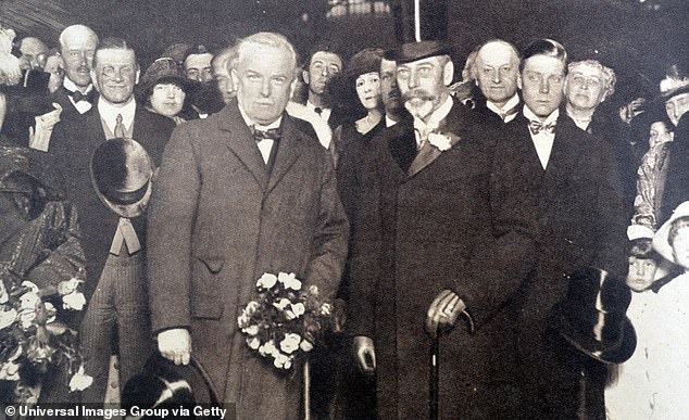 King George V (pictured, right, with PM David Lloyd George in 1919), the greatest constitutional monarch in history in my view, lived most of his grown-up life in York Cottage on the Sandringham estate