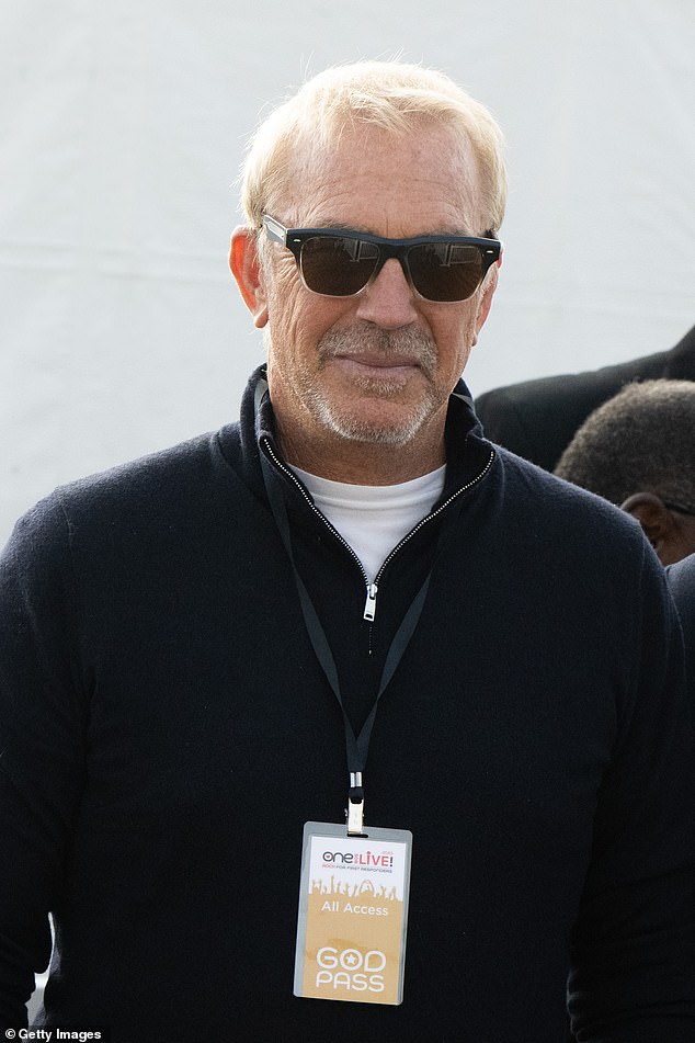 Earlier this month, the presiding judge denied a motion from Costner's legal team to toss the entirety of Labella's allegations - 10 in all - but did toss two of them; Costner seen in September