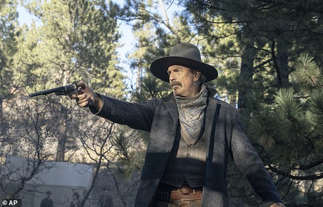 Costner pictured in a scene from Horizon: An American Saga-Chapter