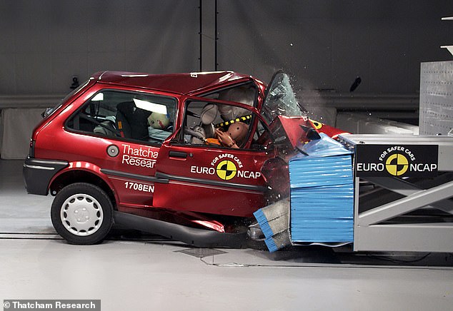 In the early 1990s, the Rover Metro 100 scored a woeful 1-star rating in the European crash assessments
