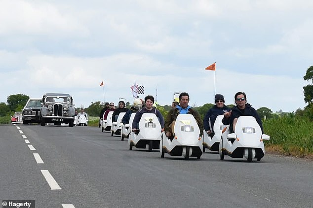 Of all the 'vehicles' you could drive on the road, the Sinclair's C5 tiny proportions, low body and pedestrian speed makes it one of the most frightening to use