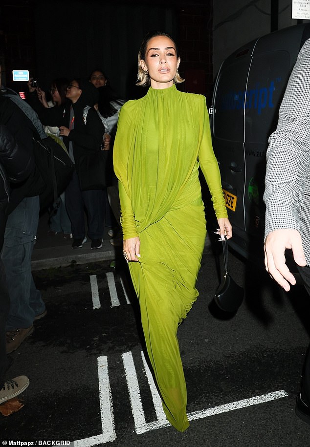 Frankie Bridge, 36, still looked a glam as ever after partying the night away