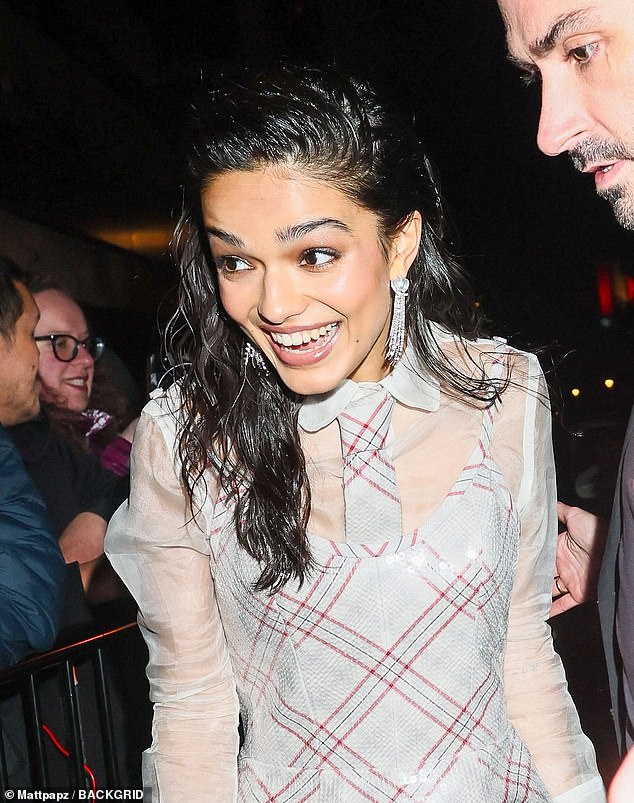 Rachel Zegler, 24, looked happier than ever as she left the heartwarming awards ceremony