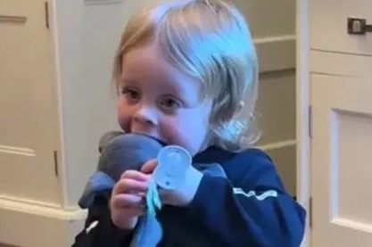 Kelly Osbourne's son 'bites head off bat' in adorable Halloween tribute to Ozzy