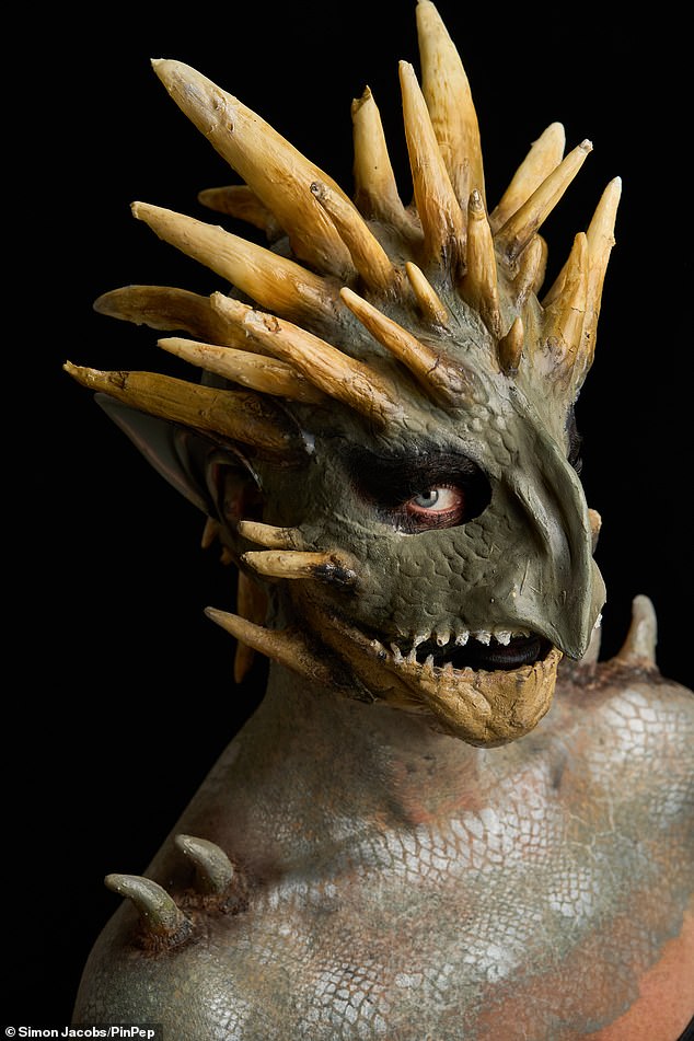 Jodie's makeover paid tribute to one of the most iconic creatures in the wizarding world