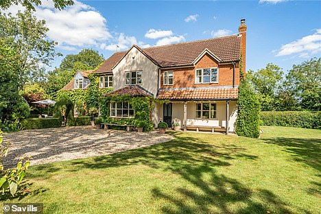 This attractive period home is blessed with an abundance of land, as well as generous parking and detached garaging