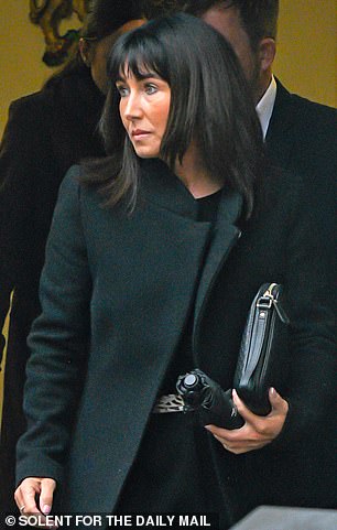 Leighann McCready outside Salisbury and Swindon Coroners Court, Salisbury, Wilts