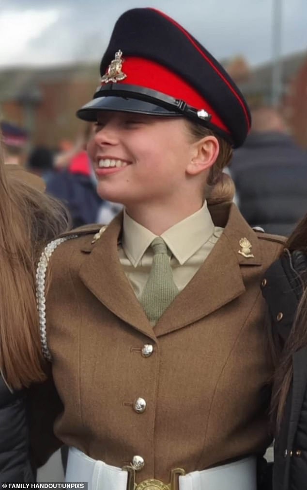 Gunner Jaysley Beck, who joined the military aged 16, died at her Wiltshire base in 2021