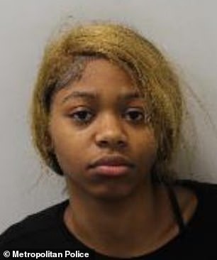 Mia Campos-Jorge, 19, of Tottenham, was found guilty of manslaughter by a majority verdict