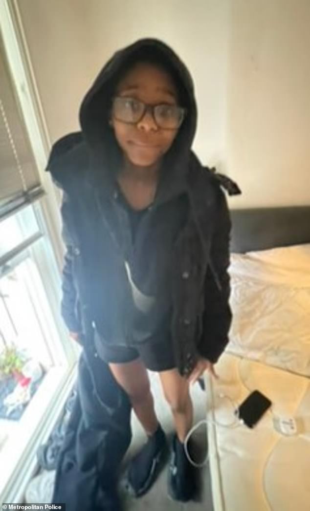 Campos-Jorge pictured at the apartment near King's Cross Station in London