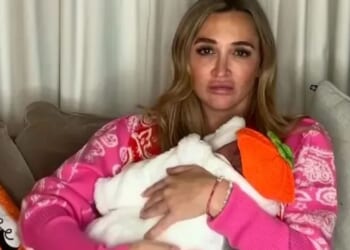 Love Island's Georgia Harrison reveals she's given birth to first child with boyfriend Jack Stacey