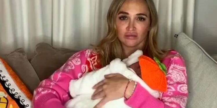 Love Island's Georgia Harrison reveals she's given birth to first child with boyfriend Jack Stacey