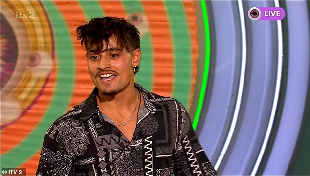 Moments later, Zelah followed her out, but was met with a far frostier reception from the crowd, who booed as he made his way to the stage