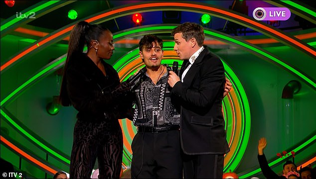 Taking the reaction in stride, he laughed: 'I don¿t think they like me' before admitting: 'I don¿t know what to say. I¿ve forgotten how to speak'