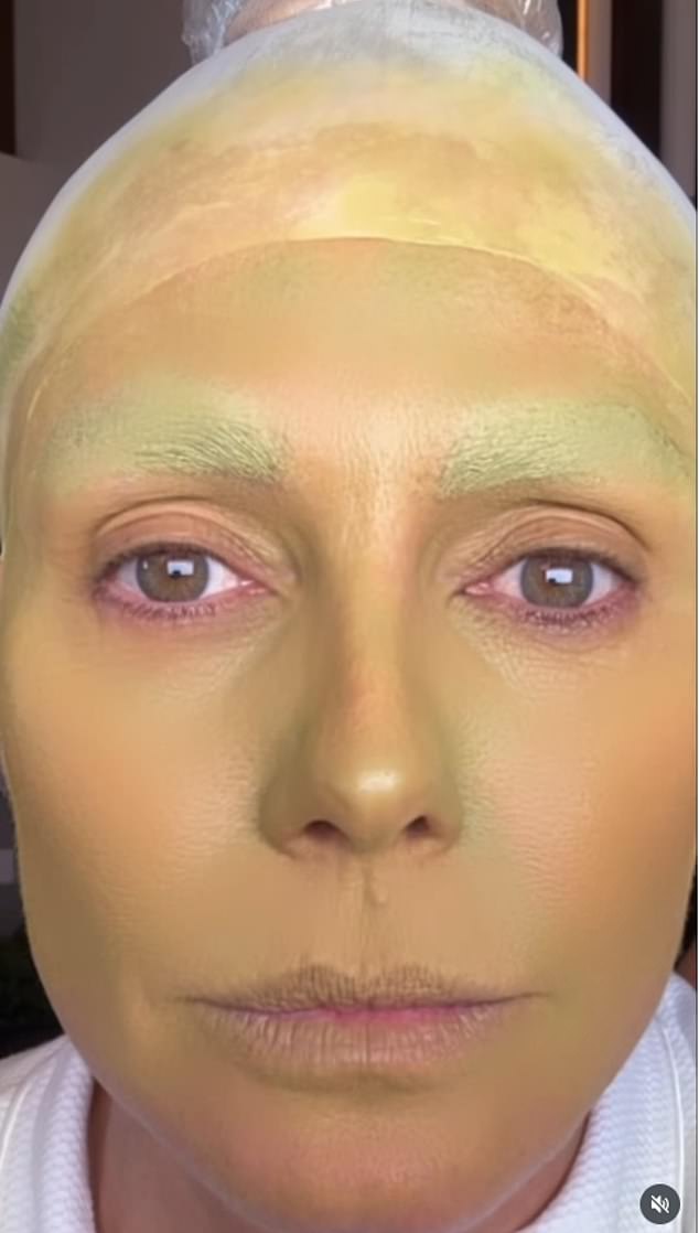 The 52-year-old model uploaded a photo to Instagram on Friday to offer a subtle tease about what she will dress up as