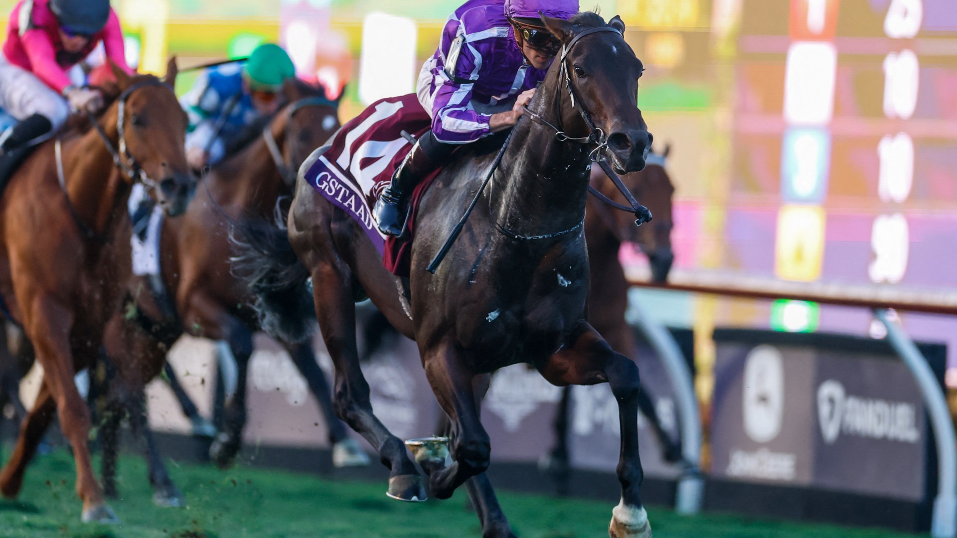 Gstaad gives Aidan O'Brien record Breeders' Cup win after 'majestic' Oisin Murphy ride