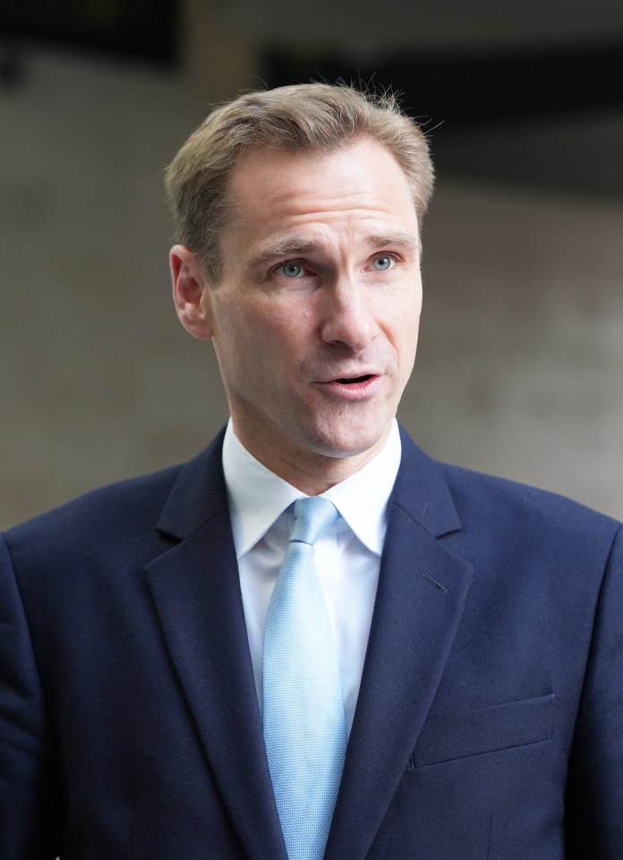 Shadow home secretary Chris Philp speaking.