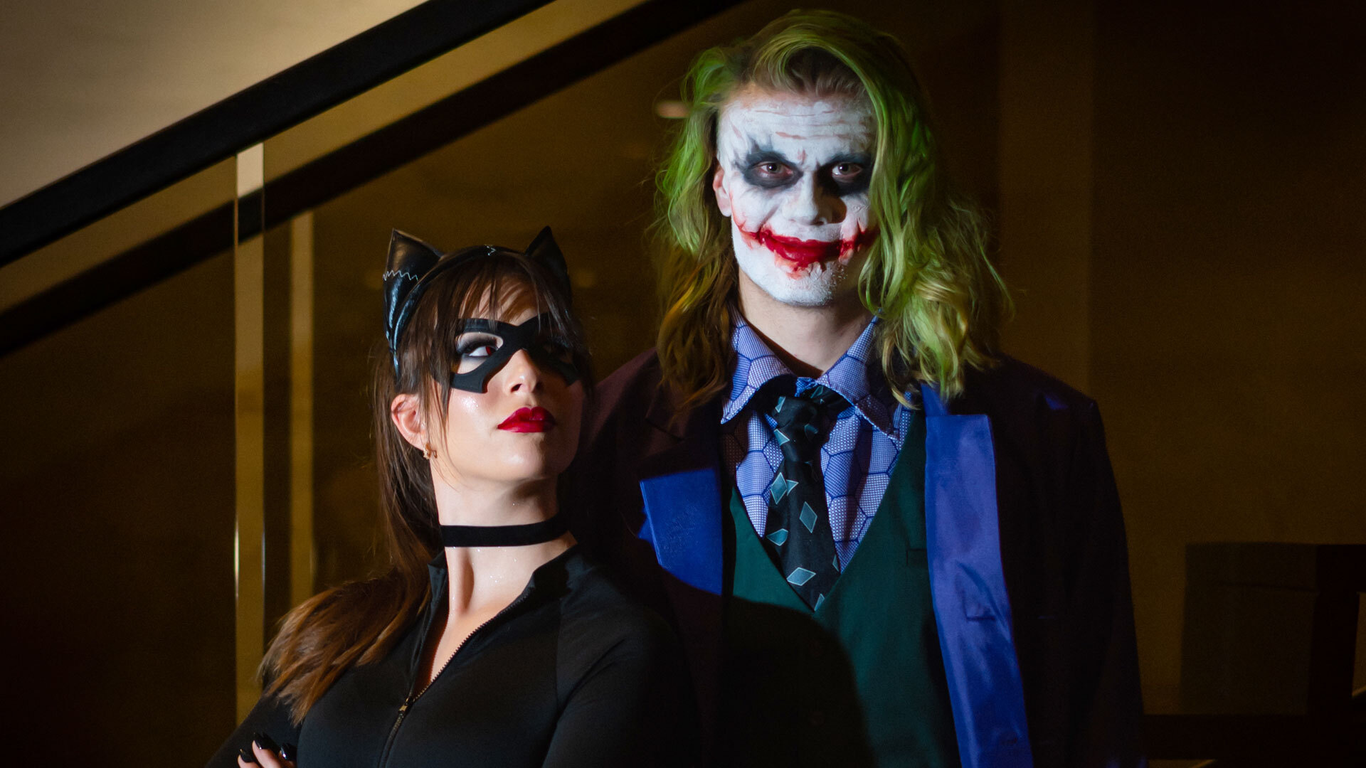 Erling Haaland goes undercover as the Joker on streets of Manchester to scare fans for Halloween... and buy nappies