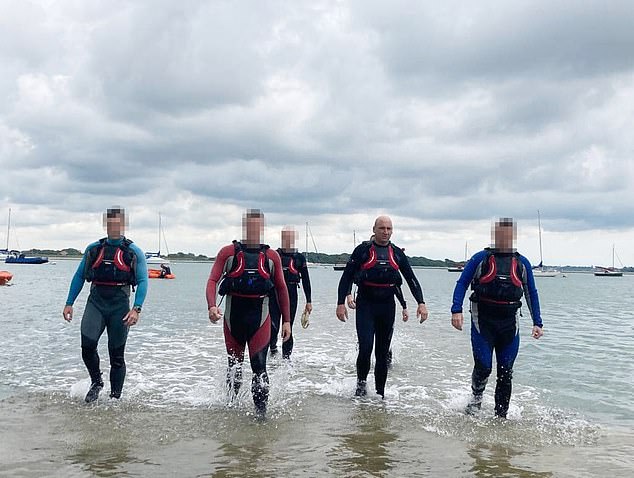 The death of the 19-year-old came after she complained about Sergeant Major Michael Webber (pictured at the training event in Hampshire), after he pinned her down and tried to kiss her