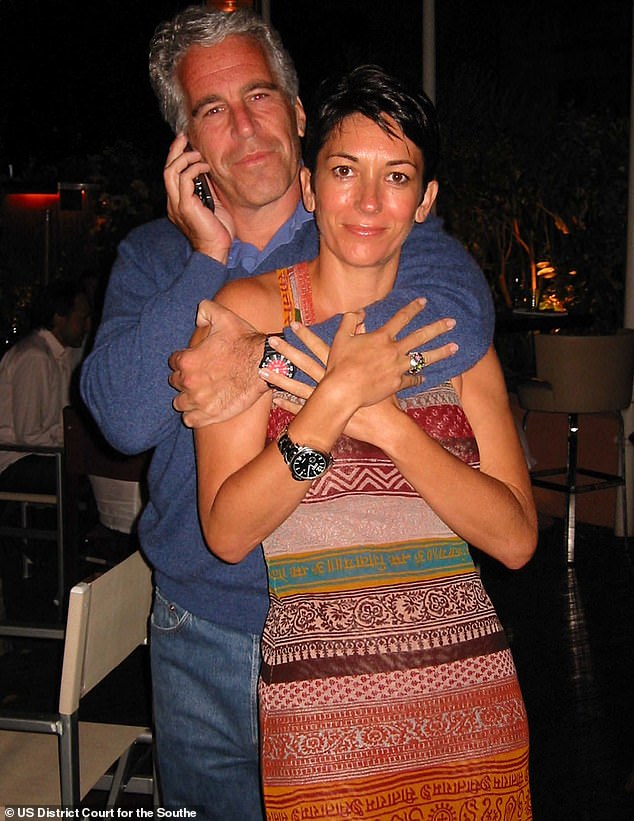Jeffrey Epstein and Maxwell, who is serving a 20-year sentence in the US for sex trafficking and conspiracy to abuse