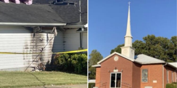 Tabernacle Baptist Church and Calvary’s Cross Baptist Church in Casar, North Carolina, were both targeted in an apparent arson attack on Oct. 17, 2025.