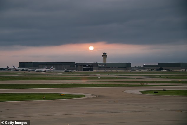Nearby gates at DFW Intl. Airport (pictured) were momentarily paused while the spill was contained, with no injuries or damages reported