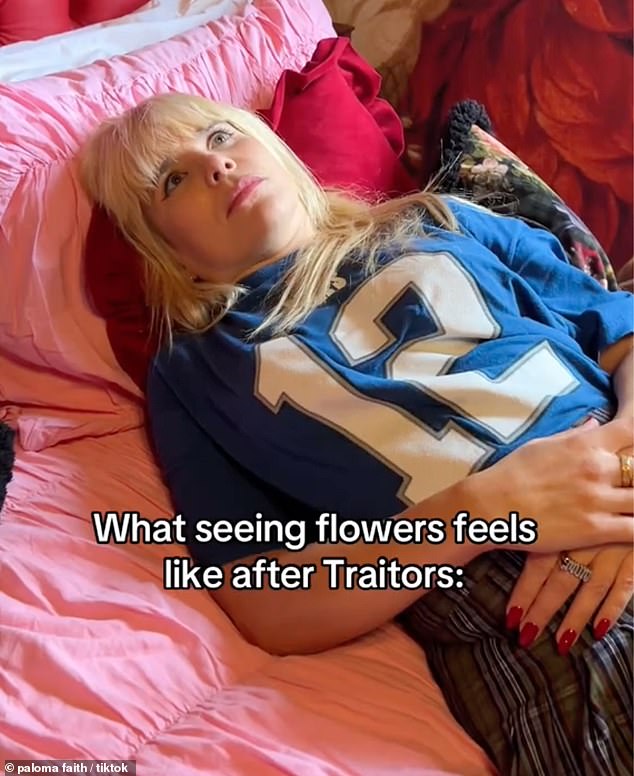 Since leaving the castle, Paloma has reacted to how she was let go in a number of comical clips and on Sunday night she posted another  hilarious video to her TikTok