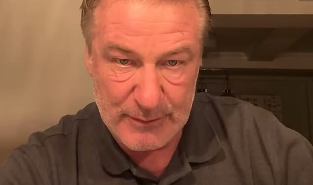 Alec Baldwin blamed his Monday morning car crash in the Hamptons on being cut off by a 'garbage truck the size of a whale' in a video he shared on social media