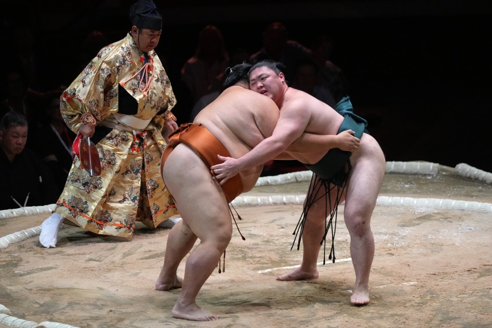 Britain Grand Sumo