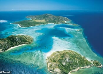An excursion to Lizard Island ended in tragedy with the death of an elderly tourist on Saturday