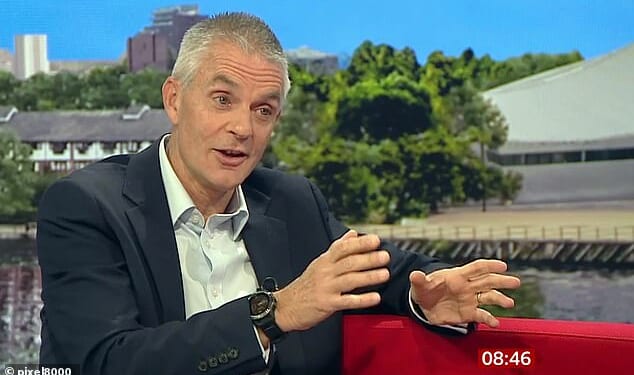 BBC Director-General Tim Davie set out his views on the licence fee to BBC Breakfast