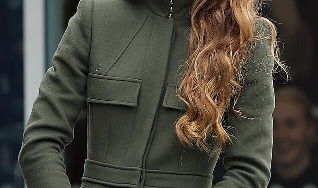 The Princess of Wales appeared to be in excellent spirits as she attended the outing alongside her husband today