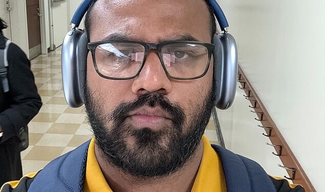 Praneeth Kumar Usiripalli, 28, came to America on a student visa while studying at the Moody Bible Institute. He was arrested for the in-flight attack