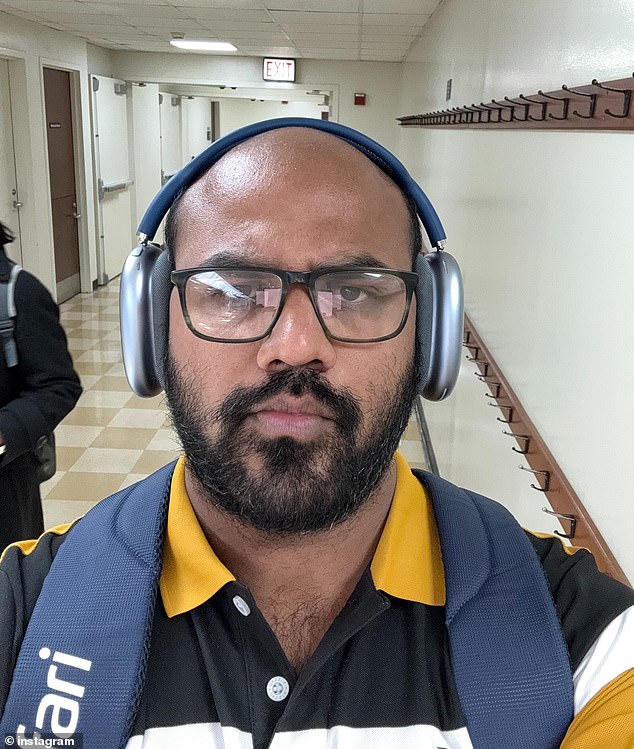 Praneeth Kumar Usiripalli, 28, came to America on a student visa while studying at the Moody Bible Institute. He was arrested for the in-flight attack