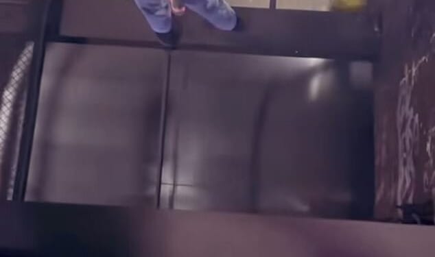 Zemfira Mukhtarov, 12, was seen walking atop a beam as an incoming subway train zoomed past her in footage captured weeks before her death