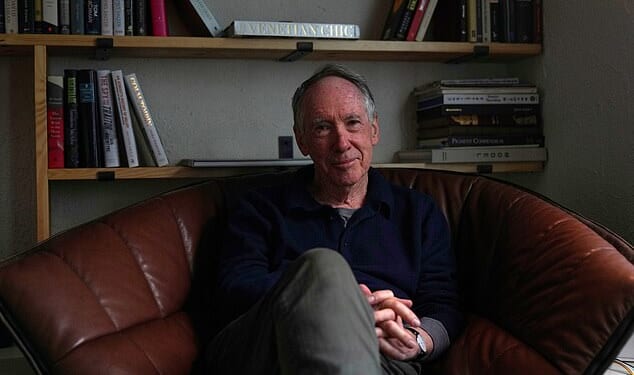 Booker Prize-winning novelist Ian McEwan has hit out at one of modern life's most common habits - carrying a water bottle everywhere - calling it 'a derangement'