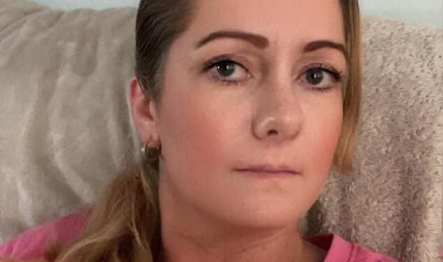 Angela Shellis, 45, (pictured) was discovered in the Morfa area of Prestatyn, North Wales, on Friday