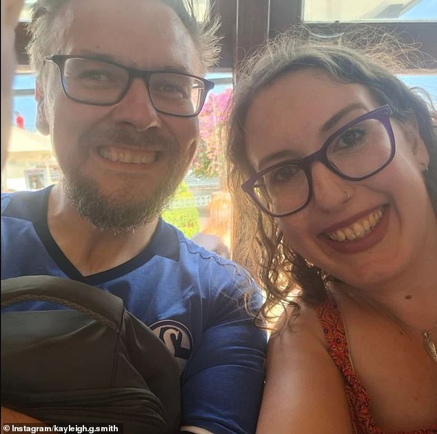 The last picture of drama teacher William Nelson, 44, and theatre director Kayleigh Smith, 36, before their death in a tram crash