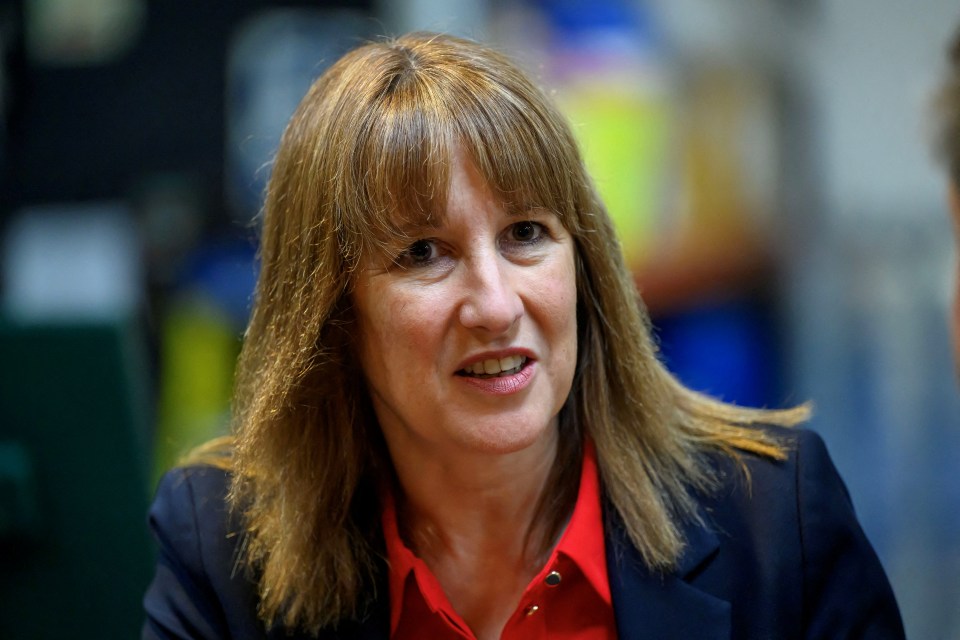 British Chancellor of the Exchequer Rachel Reeves.