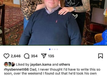 Manchester United academy star Rhys Bennett has been granted compassionate leave following the death of his father at the weekend - which he revealed on social media