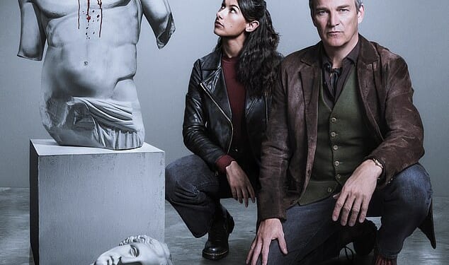 Art Detectives is a brisk whodunnit starring Stephen Moyer (pictured, right) as DI Mick Palmer, head of the Metropolitan Police Heritage Crime department