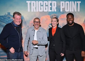 Jason Flemyng, Nabil Elouahabi, Vicky McClure and Eric Shango pictured at a screening of the new ITV series Trigger Point on Thursday