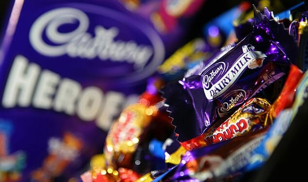 Cadbury is making two big changes to its Heroes tubs - swapping out one favourite chocolate for another (stock image)