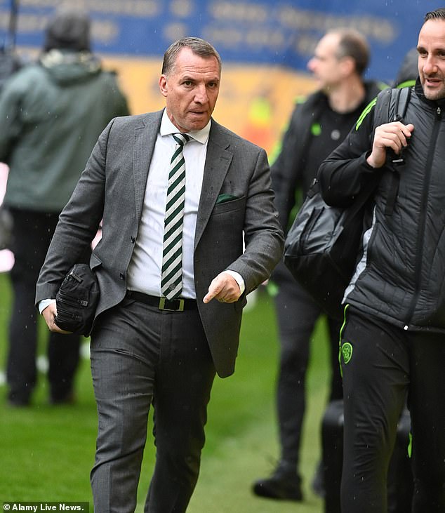 Last Sunday's 3-1 defeat to Premiership leaders Hearts turned out to be Rodgers' last match in charge