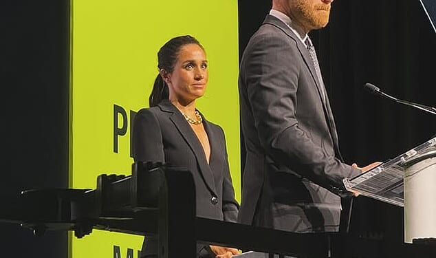 Is there any more striking a comparison than the Nobel committee snubbing President Donald Trump, despite brokering peace between Israel and Hamas, while Meghan and Harry alighted in New York City to collect a humanitarian award (pictured)— for promoting mental health?