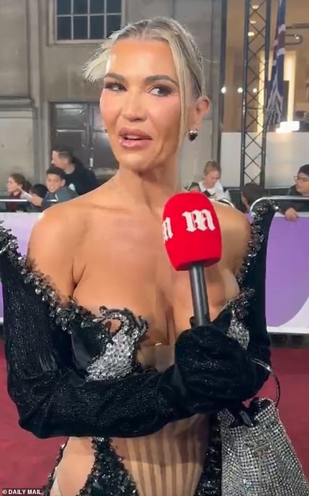 Christine let the cat out of the bag at Monday's Pride of Britain Awards and hinted that due to her fears of heights she may be a late comer into camp