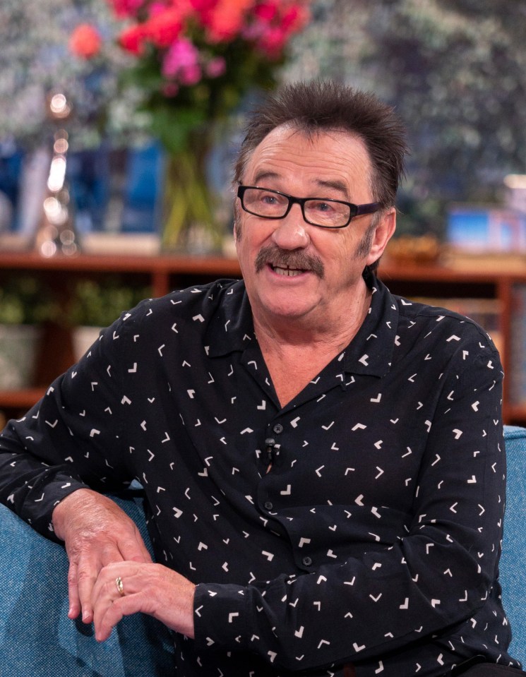 Paul Elliott of "The Chuckle Brothers" on the "This Morning" TV show.