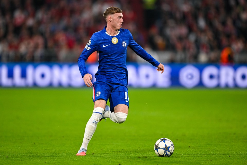 Cole Palmer in action for Chelsea FC.